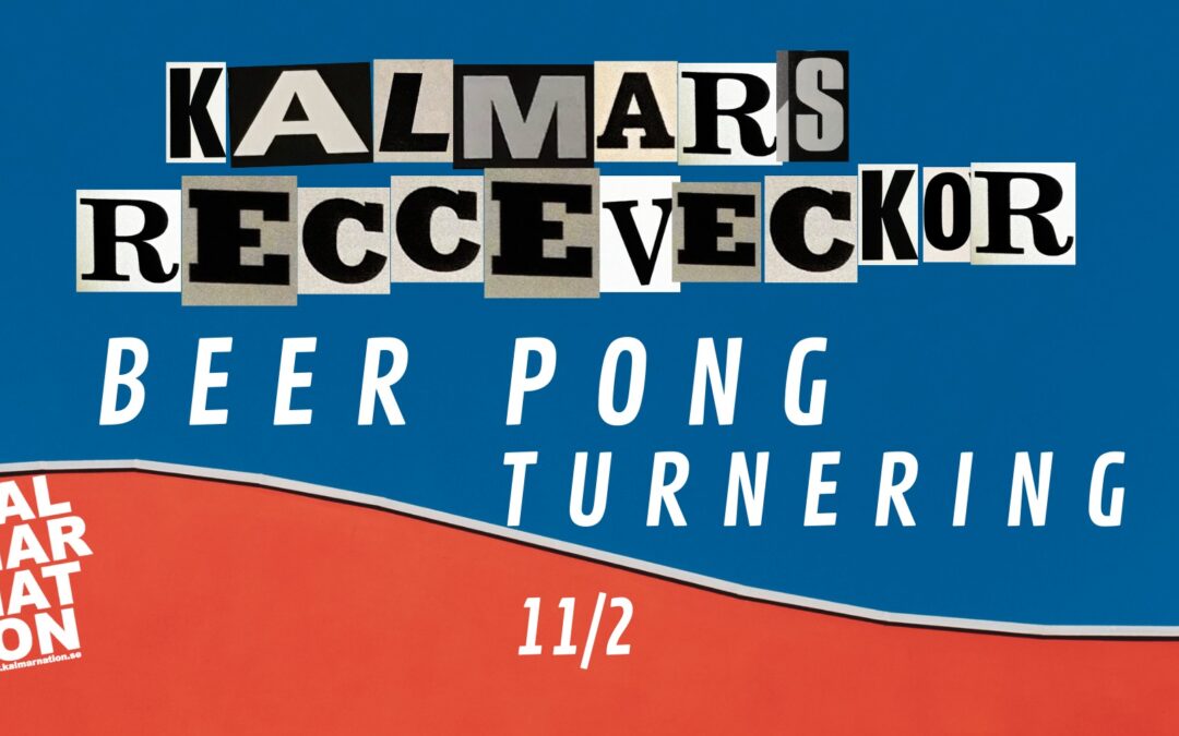 Beer Pong – för reccar! – 11 FEBRUARI 2022 KL. 18:00